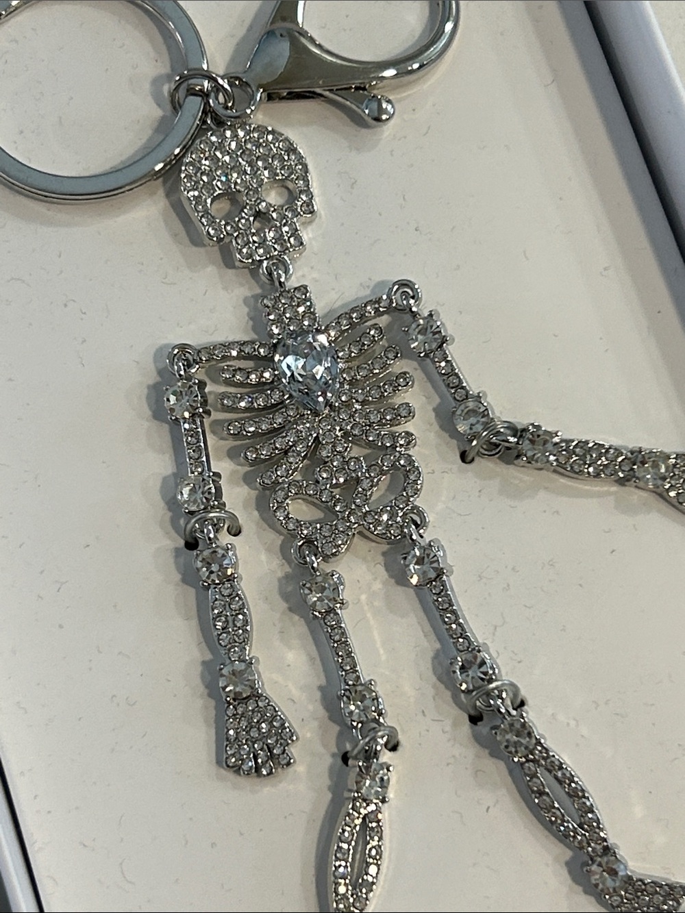 BaubleBar Silver Skeleton Charm - Picture 5 of 5